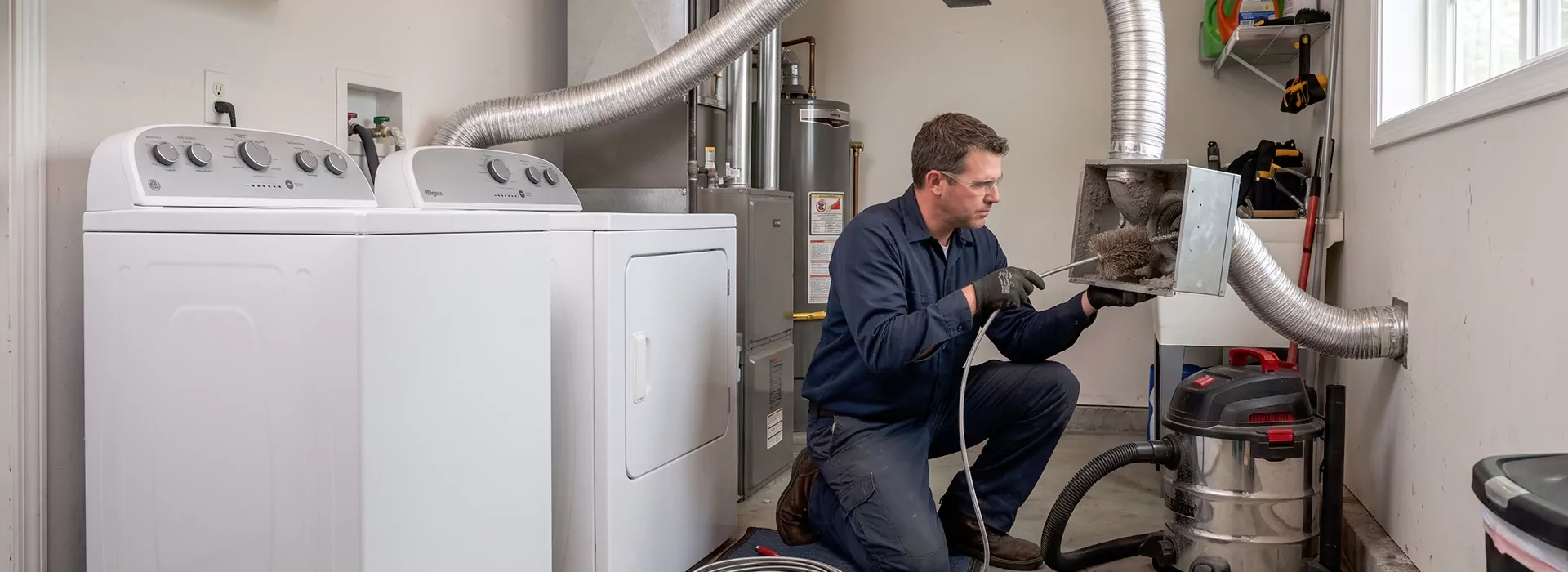Dryer Vent Booster Fan Cleaning Annapolis, MD