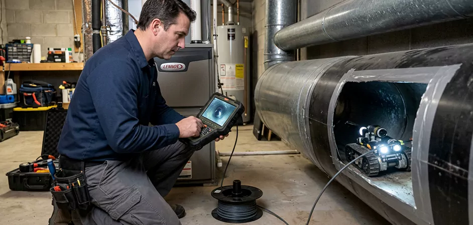 Robotic Duct Inspection in Annapolis, MD