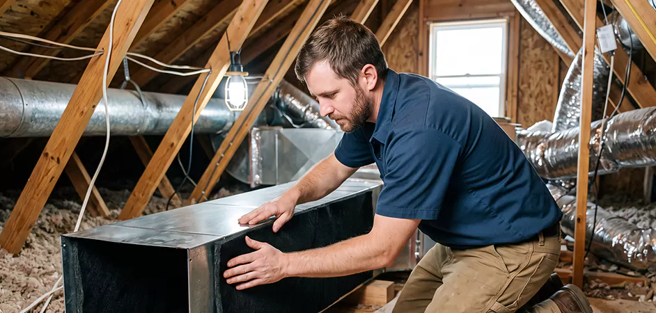 Acoustic Duct Liner Installation in Annapolis