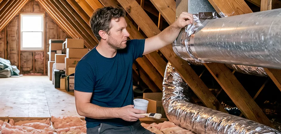 Duct Board Leak Repair in Annapolis