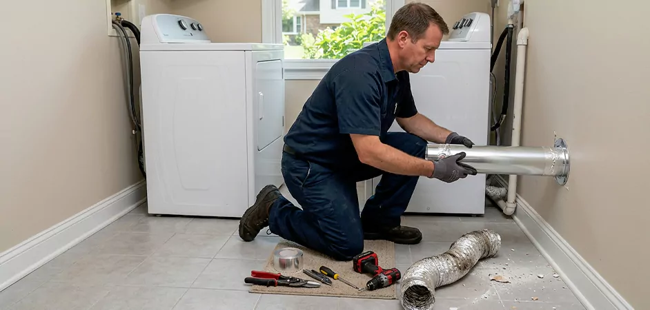 Dryer Vent Replacement in Annapolis