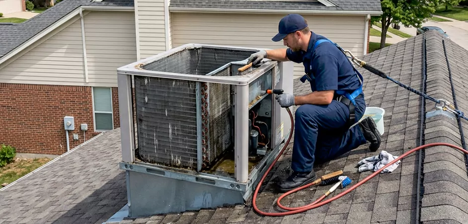 Rooftop Unit Cleaning in Annapolis