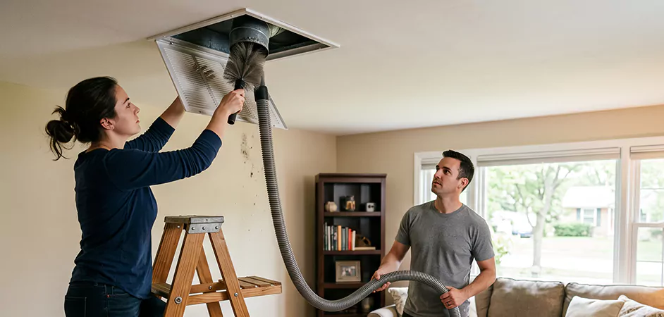 Roof and Wall Exhaust Cap Cleaning in Annapolis