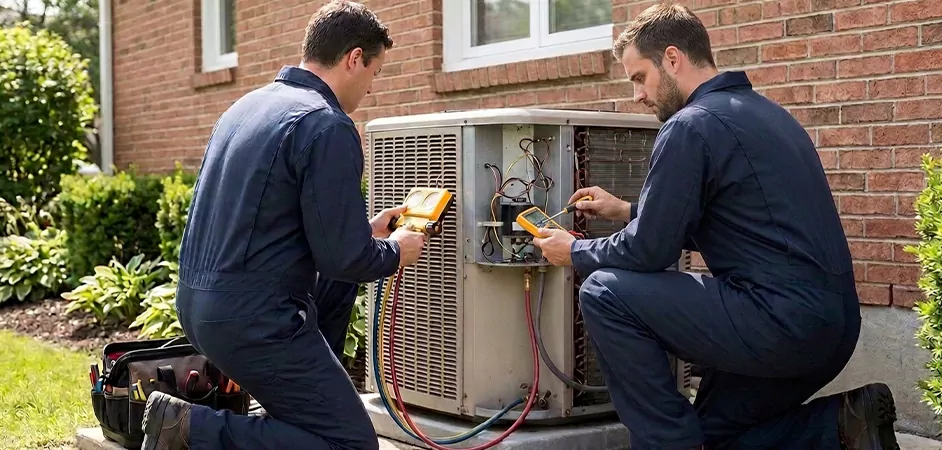 Heat Pump Inspection in Annapolis