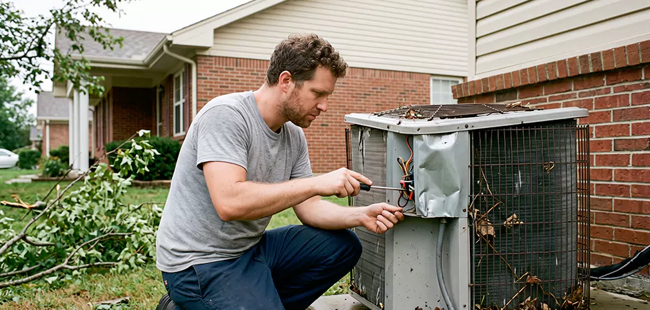 Storm Damage HVAC Restoration in Annapolis