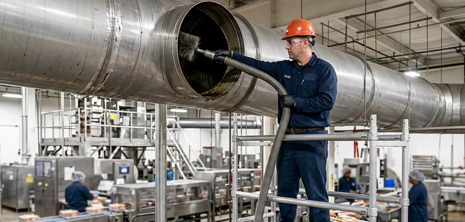 Food Processing Facility Duct Cleaning in Annapolis