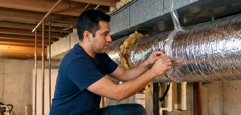 Duct Insulation Upgrade in Annapolis