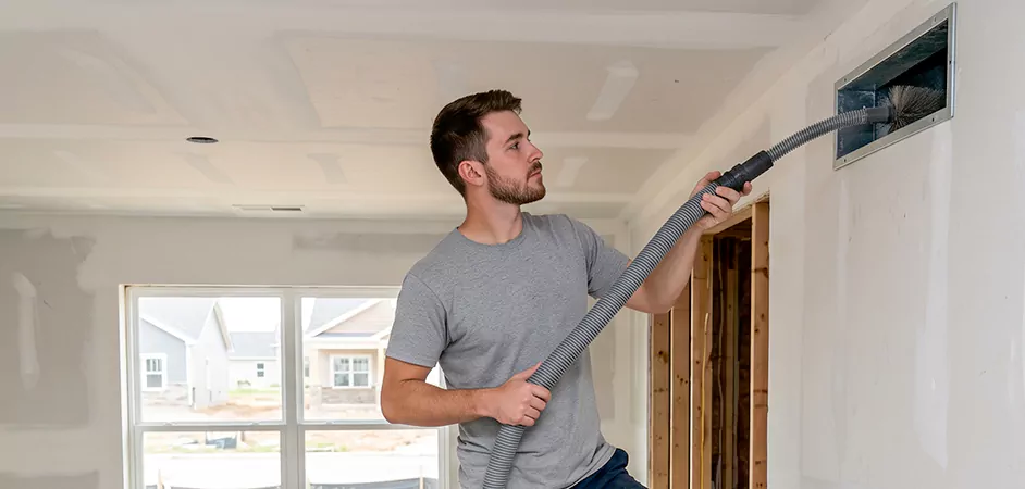 Multifamily New Construction Duct Cleaning in Annapolis